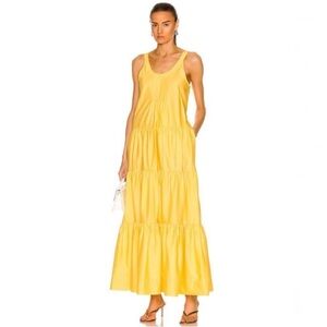 Jonathan Simkhai Standard | Women’s Olinda Tank Maxi Tiered Dress Size Small